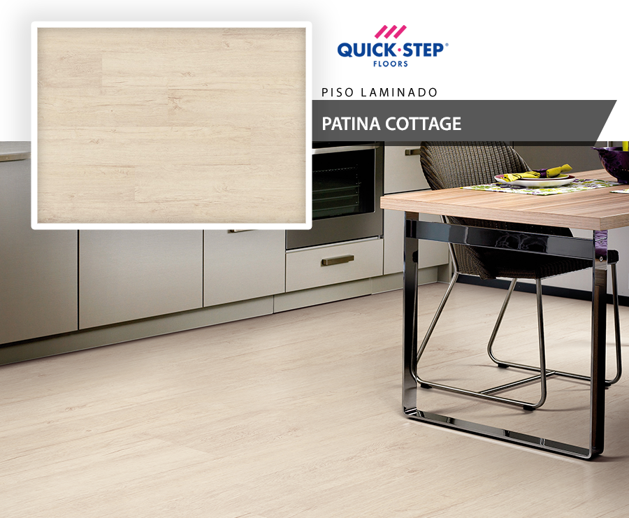Piso Laminado - Quick Step Smart - Carvalho Patina Cottage
