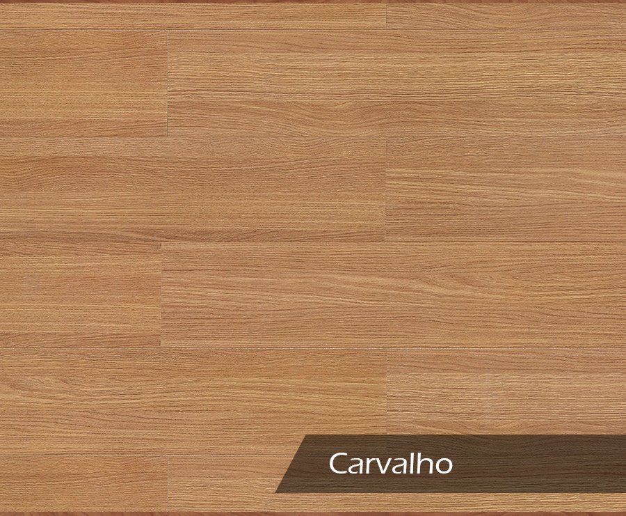 Piso Laminado - Eucafloor Prime - Carvalho